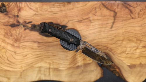 Dawson Knives Shepherd - Wildfire / Black G10 / 80CRV2