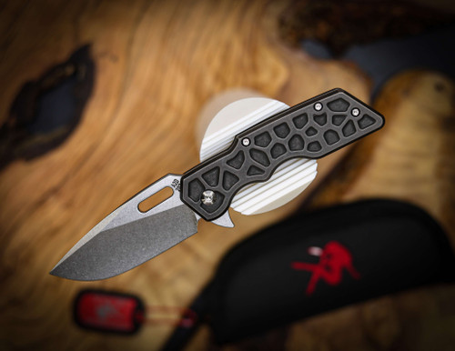 ATTN 2 DETAIL Gen 4 Mark 1 Medium Voronoi Pockets Blackwash Drop Point CCA2TD26-8-1