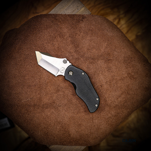 Sniper Bladeworks AP Tanto Black Handle / Satin Blade / S35VN