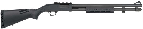 Mossberg 50768 590A1 Tactical 12 Gauge 3" 8+1 20" Cylinder Bore Barrel Black Rec with XS Ghost Ring Sights Black Fixed with Storage Compartment Stock Right Hand Includes M-LOK Handguard TSW|120444