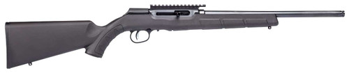 Savage Arms 47241 A22 FV-SR Full Size 22 LR 10+1 16.50" Matte Black Threaded Barrel, Matte Black Picatinny Rail Carbon Steel Receiver, Matte Black Fixed Synthetic Stock, Right Hand TSW|113506
