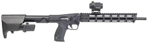 Smith & Wesson 14377 M&P FPC 9mm Luger 23+1 16.25" Black Oxide Black Anodized Receiver 15" M-LOK Handguard Polymer Stock M&P w/Interchangeable Palmswells Grip TSW|169484