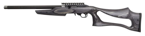 Magnum Research SSEBP22G Magnum Lite SwitchBolt Full Size 22 LR 10+1 17" Black Anodized Carbon Steel/Threaded Barrel, Black w/Integral Scope Base Receiver, Pepper Fixed Thumbhole Stock, Right Hand