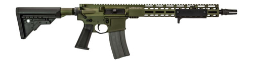 Griffin Armament MK1PATROLWHG-W MK1 Patrol 223 Wylde 30+1 14.50" Black Anodized Barrel, Warhawk Green Anodized Aluminum Receiver w/Picatinny Rail, M-LOK Handguard, Griffin Extreme Condition Black Poly TSW|195669