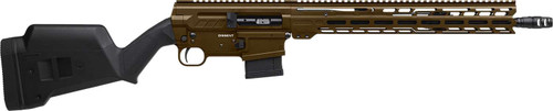 CMMG 55A520BMB Dissent BR4 5.56x45mm 10+1 16.10" Black Nitride Threaded Barrel, Midnight Bronze Cerakote Aluminum Receiver w/Picatinny Rail, M-LOK Handguard, Magpul Fixed Black Polymer Stock TSW|182968