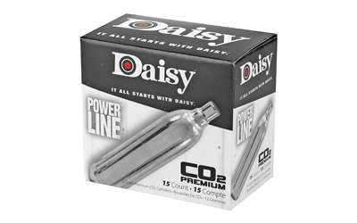 DAISY #7015 CO2 CYLINDERS 15/BX RSR|DY997015-611