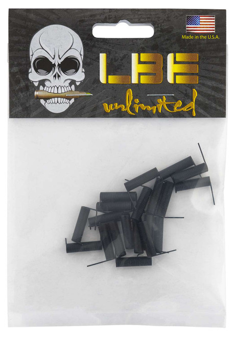 LBE Unlimited AREPS20PK AR Parts Ejection Port Cover Spring 20 Pack AR-15 Black Stainless Steel TSW|133638