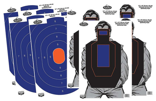 Birchwood Casey 35735 Dirty Bird Combo Pack Silhouette Paper Target 12" x 18" 8 Per Pkg TSW|136562