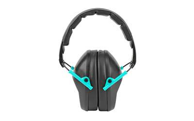 WALKER'S PRO FLDING MUFF BLK/TEAL RSR|WALGWP-FPM1-BKTL