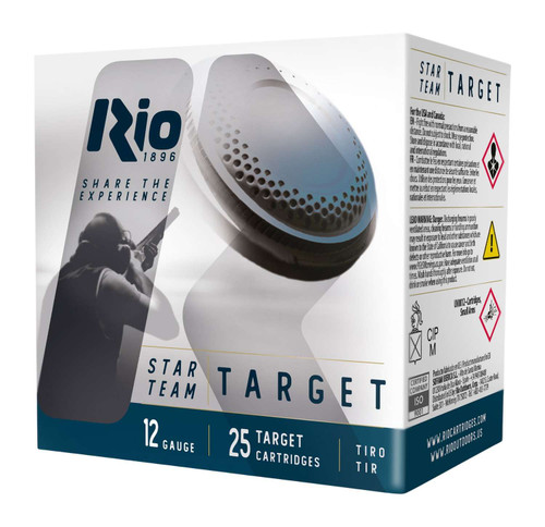 Rio Ammunition STT32LR8 Team Target 12Gauge 2.75" 1 1/8oz 8Shot 25 Per Box/10 Case TSW|158124