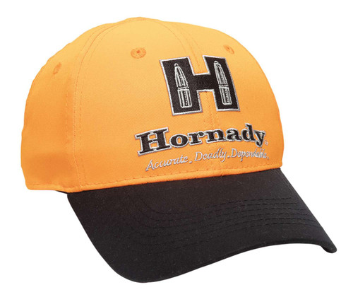 Outdoor Cap HRN05A Hornady Cap Polyester Blaze/Black Structured OSFA TSW|138290
