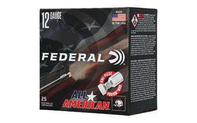 FED ALL AMER 12GA 2.75" 1 1/8OZ #7.5 RSR|FEFAA12H75