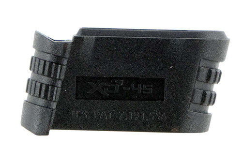 Springfield Armory XDS5001 Backstrap Sleeve made of Polymer with Black Finish & 1 Piece Design for 45 ACP Springfield Armory XD-S with #1 Backstrap & 3.30"-4" Barrel TSW|83436