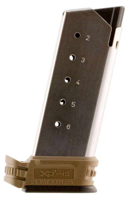 Springfield Armory XDS5002FDE Backstrap Sleeve 45 ACP Fits Springfield XDS Flat Dark Earth Polymer TSW|3944
