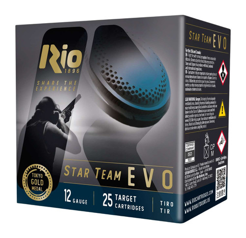 Rio Ammunition ST288 Star Team EVO 12Gauge 2.75" 1oz 8Shot 25 Per Box/10 Case TSW|158121