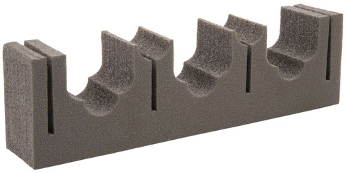 Allen 5658 Firearm & Fishing Rod Magnetic Holder Black Metal/Foam Holds 3 Rifle/Shotgun TSW|143476