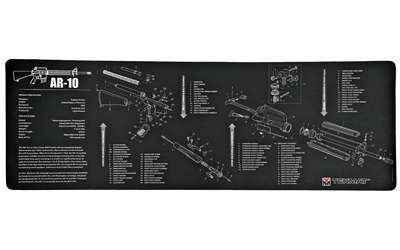 TEKMAT RIFLE MAT AR10 BLK RSR|TEKR36-AR10