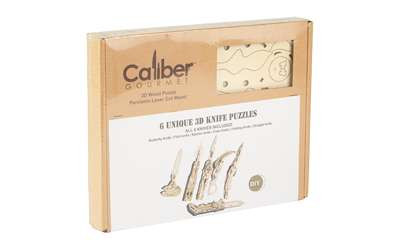 CBG CALIBER WOOD KNIVES PUZ 6 PCS RSR|CCOCBG-PZ-03K