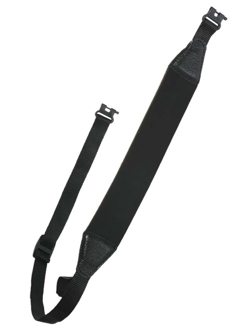 Outdoor Connection NDS90063 Elite Sling Black Leather/Neoprene Adjustable Rifle/Shotgun TSW|38482