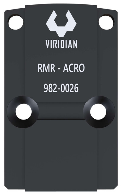 Viridian 9820026 RFX45 RMR Mounting Adapter Black Anodized TSW|157157