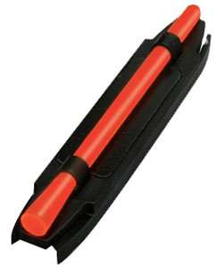 HiViz S300R S-Series Magnetic Front Sight Black | Red Fiber Optic TSW|89445
