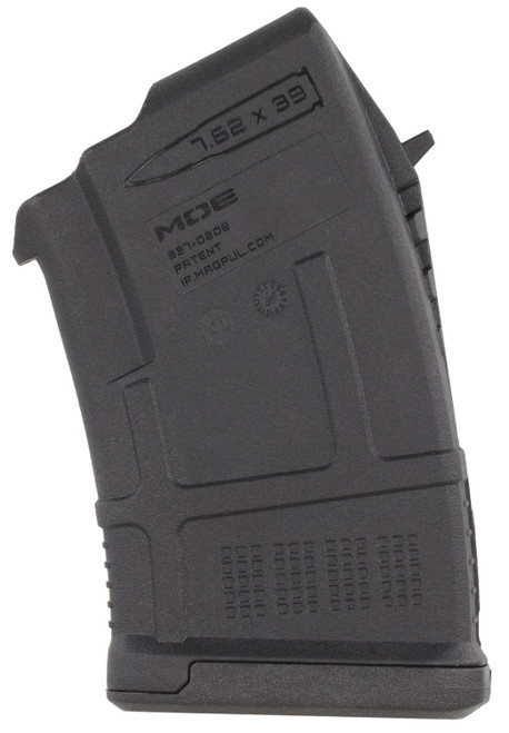 Magpul MAG657BLK PMAG MOE 10rd 7.62x39mm For AK-Platform/AKM Black Polymer TSW|114306