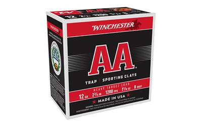 WIN AA HVY TRGT 12GA 2.75" #8 25/250 RSR|WNAAM128
