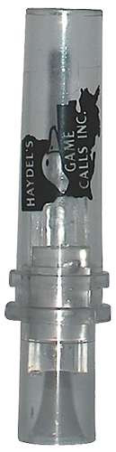 Haydel's Game Calls W81 Wood Duck Squealer Open Call Wood Duck Sounds Attracts Ducks Clear Plastic TSW|81002