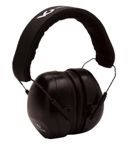 Pyramex VGPM8011C Venture Gear V80 Muff Foam 26 dB 32 dB Over the Head Black Adult 1 Pair TSW|138019