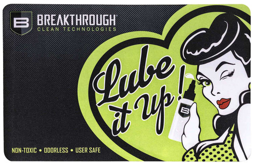Breakthrough Clean BTRGMP Pistol Cleaning Mat Neoprene/Polyester 17" Long Breakthrough Cleaning Products Illustration TSW|20623