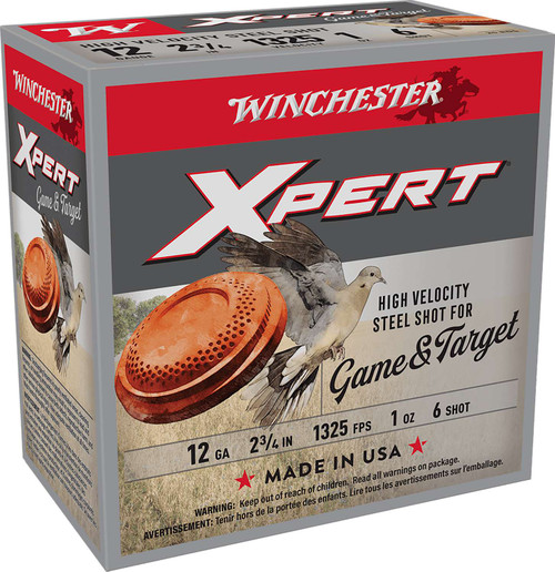 Winchester Ammo WE12GT6 Super X Xpert High Velocity 12Gauge 2.75" 1oz 6Shot 25 Per Box/10 Case TSW|116796