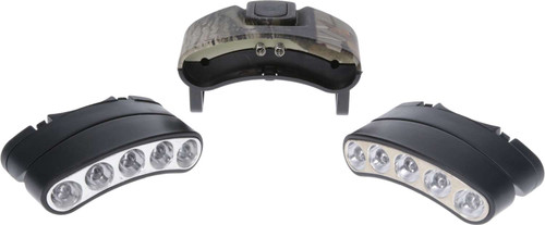 Cyclops CYCHCDTWGN Orion Tilt 30 Lumens Green/White LED Bulb Camo Clip-On TSW|124106