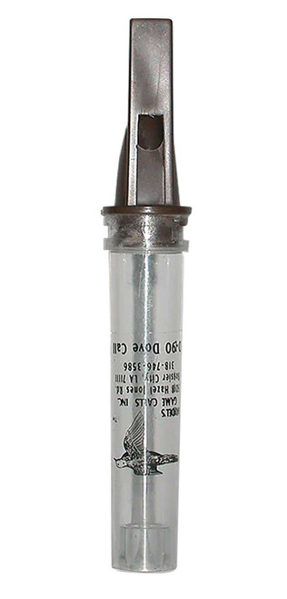 Haydel's Game Calls D90 Dove Open Call Mourning Doves Sounds Attracts Doves Clear Acrylic TSW|81046