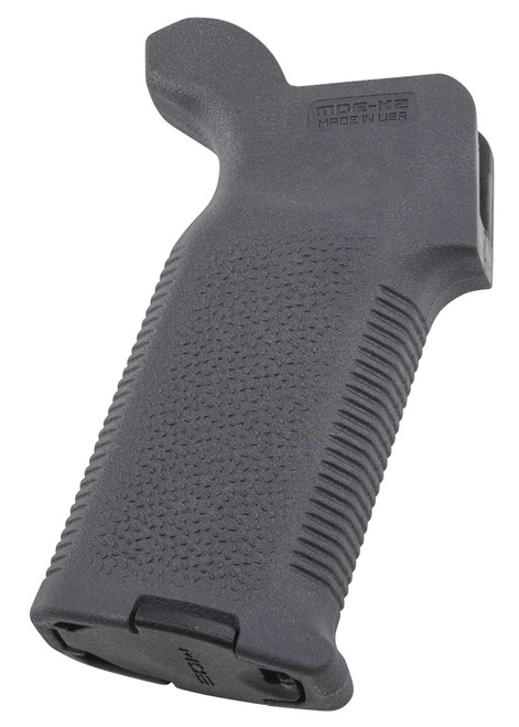 Magpul MAG522-GRY MOE-K2 Grip Aggressive Textured Gray Polymer for AR-15, AR-10, M4, M16, M110, SR25 TSW|10379