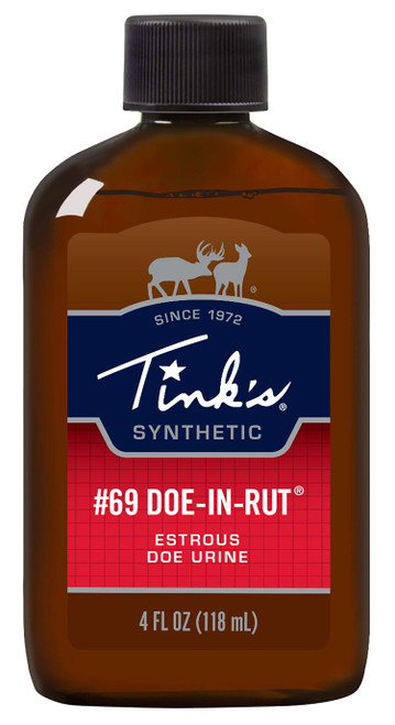 Tinks W5259 #69 Doe-In-Rut Deer Attractant Doe In Estrus Scent 4 oz Squeeze Bottle TSW|147693