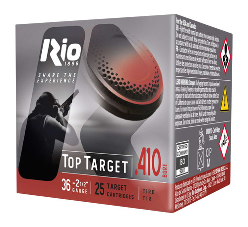 Rio Ammunition RC369 Top Target 410Gauge 2.50" 9Shot 25 Per Box/10 Case TSW|174737
