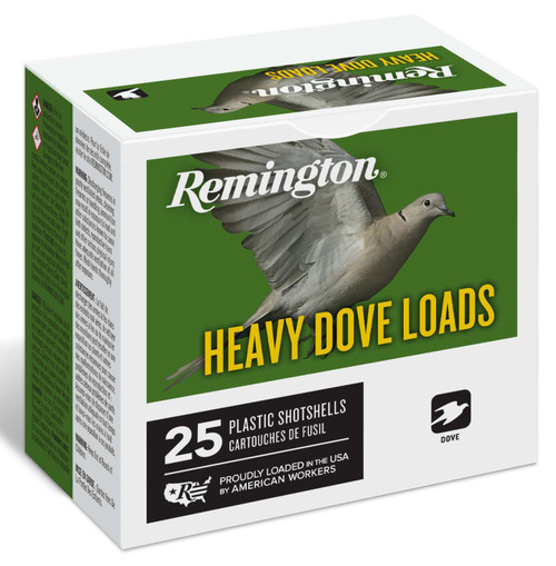 Remington Ammunition 28755 Heavy Dove Loads 12Gauge 2.75" 1 1/8oz 7.5Shot 25 Per Box/10 Case TSW|117172