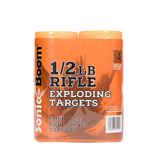 Sonic Boom/jerent SBTHP4P Rifle Exploding Target 0.50 lb 4 Pack TSW|181018