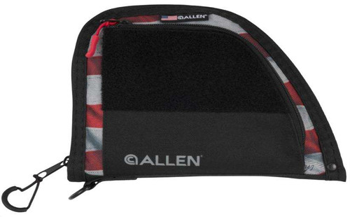 Allen 1127 Victory Taper Case Single Red/White/Blue Holds 2 Handguns TSW|189365
