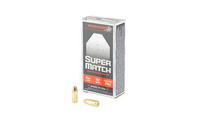 WIN SUPER MATCH 9MM 147GR FN 50/500 RSR|WNSM9FN147