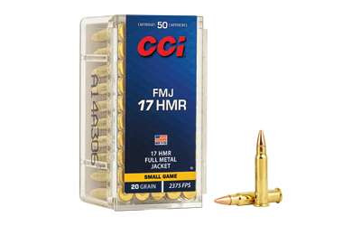 CCI 17HMR 20GR FMJ 50/2000 RSR|CCI55
