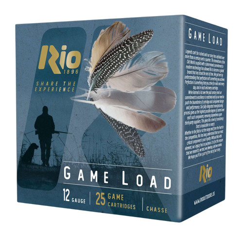 Rio Ammunition TG3675 Game Load 12Gauge 2.75" 1 1/4oz 7.5Shot 25 Per Box/10 Case TSW|142228