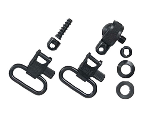 Uncle Mike's 15612 Magnum Swivel Set Quick Detach 115 MC Blued 1" Loop for Most Pump & Auto Shotguns TSW|44136