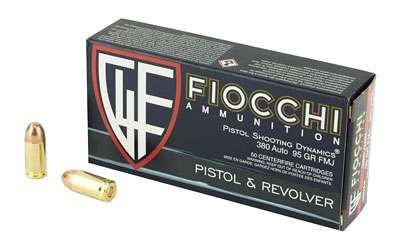 FIOCCHI 380ACP 95GR FMJ 50/1000 RSR|F380AP