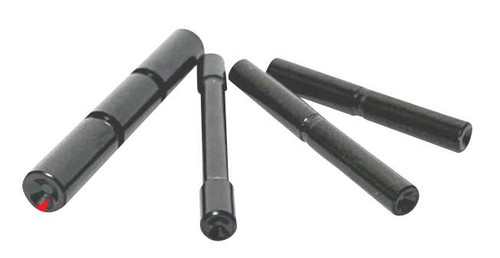 Cross Armory CRG4PSBK 4 Pin Set Dimpled Compatible w/Glock Gen4 4140 Steel Pistol TSW|131270