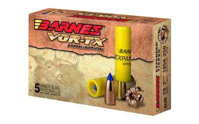 BARNES VOR-TX 20GA 2.75 250GR 5/100 RSR|BBXPDR20