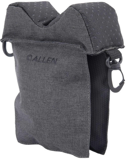 Allen 21923 Eliminator Window Prefilled Front Bag, Gray Polyester, Tacky Grip Bottom, Weighs 0.17 lbs., 5.50" L x 7" H TSW|143535
