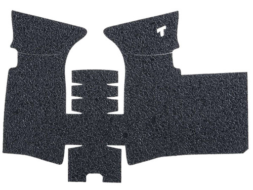 Talon Grips EV08R Adhesive Grip Textured Black Rubber, Fits (Full Size) Sig P250, P320, M17/M18 TSW|157322