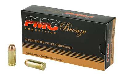 PMC BRNZ 40SW 165GR FMJ 50/1000 RSR|PMC40D