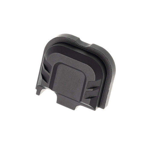 Tyrant CNC TDG43X48SPBLACK Slide Cover Plate Chevron Design Glock 43x/48 Black Aluminum TSW|189007